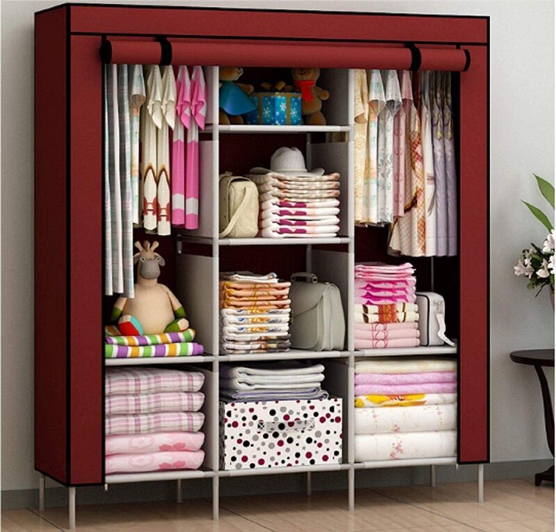 

Strong & Beautiful Storage Wardrobe, Red