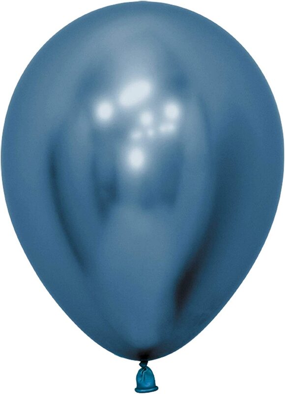 

Amscan Reflex Blue Round Balloons, Blue