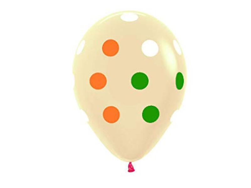 

Sempertex 12-Inch Round Latex Balloons Set, 50-Piece, Crystal Neon