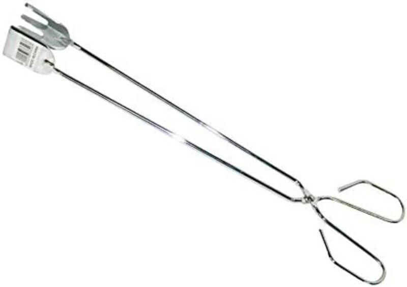 

Generic 36cm Stainless Steel Barbecue Grilling Tong, Silver