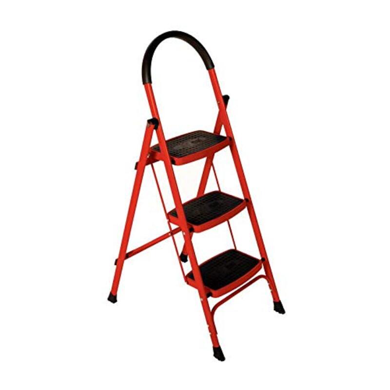 

ZL 3 Step Home Purpose Ladder, Red