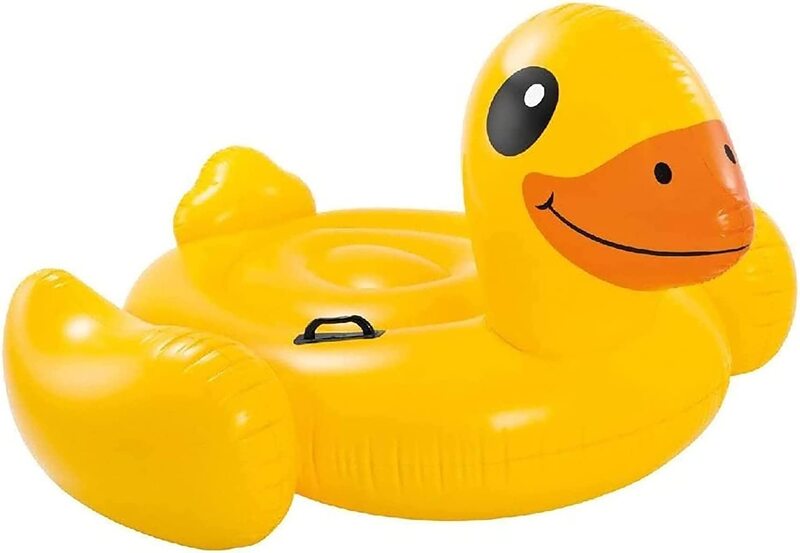 

Intex Inflatable Duck Ride-On, 57556, Yellow