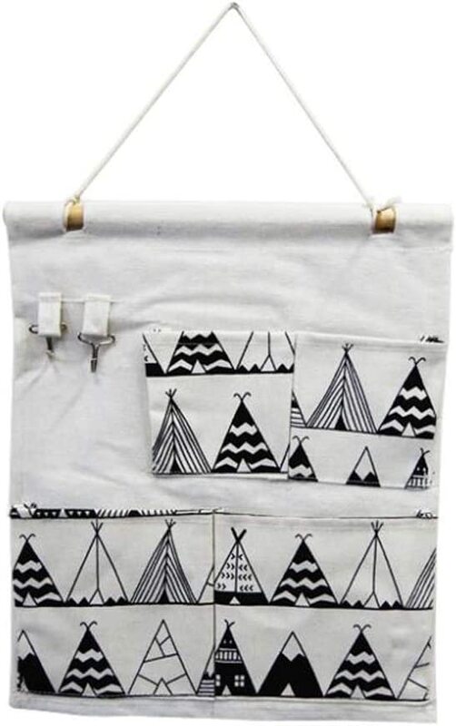 

Beautiful Compact Hanging Storage Organizer Anywhere, White