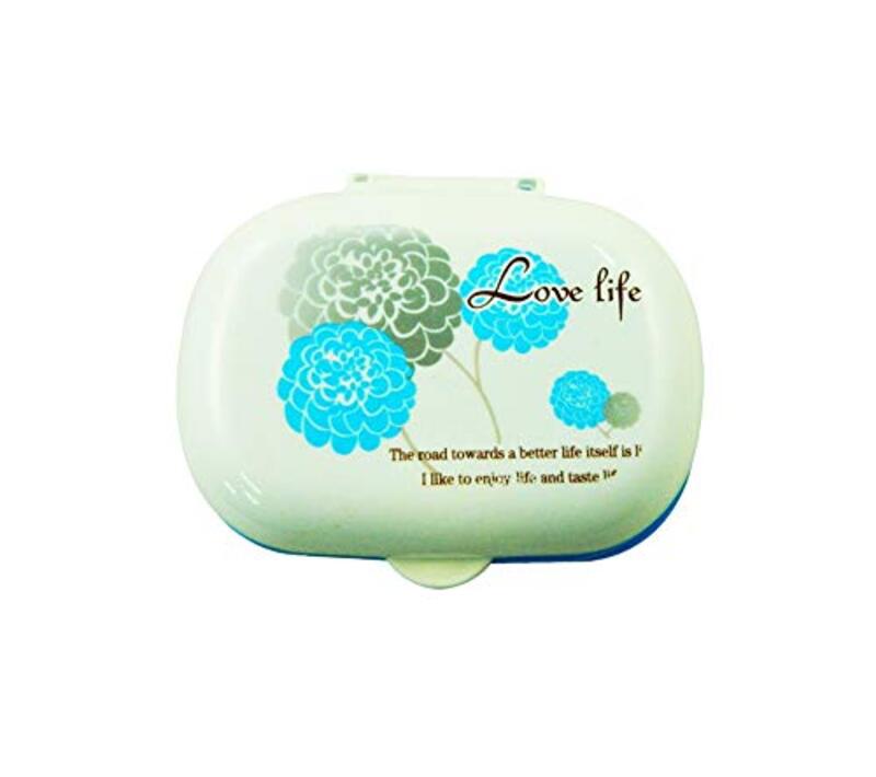 

Beautiful & Attractive Plastic Soap Case, 2 Pieces, White