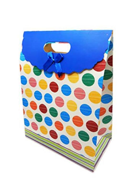 

'Party Fun'' Dotted Beautiful Gift Bag, 47 x 34 x 15cm, Blue