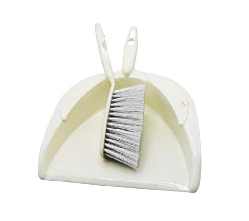 

Very Handy & Useful Home Dust-Pan and Brush, White