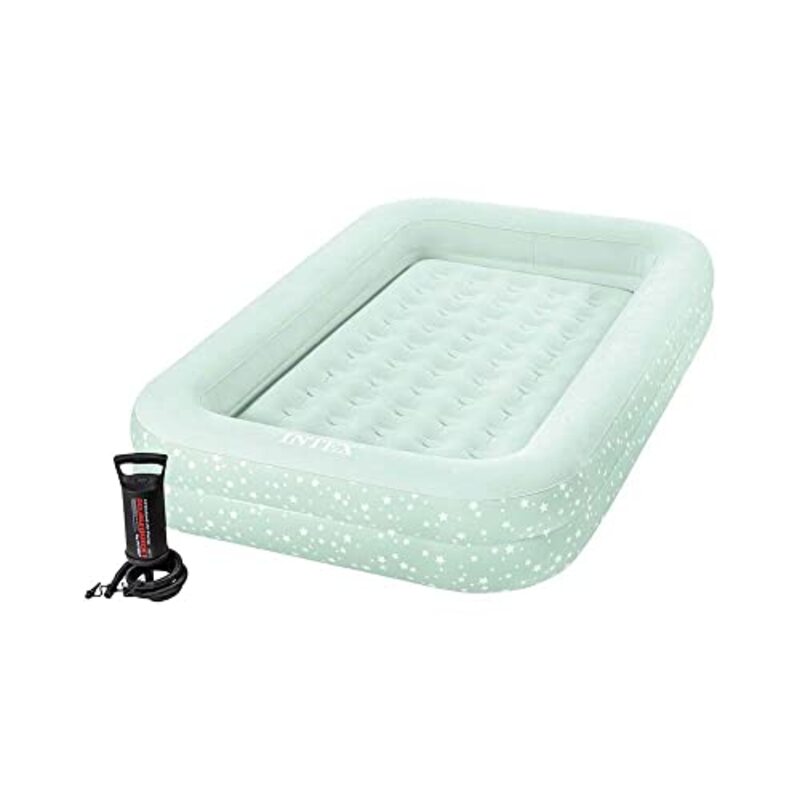 

Intex Twin Kids Travel Airbed Set with Hand Pump, Green