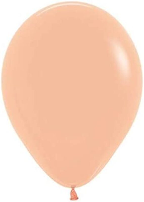 

Sempertex Solid Peach Round Balloons, 50-Piece, Peach