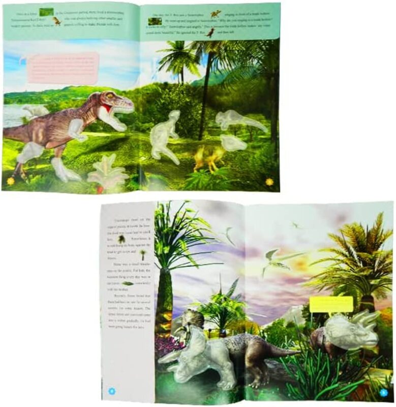 

Dinasour Alliance Sticker Book For Fun and Play, 1 Piece, Multicolour