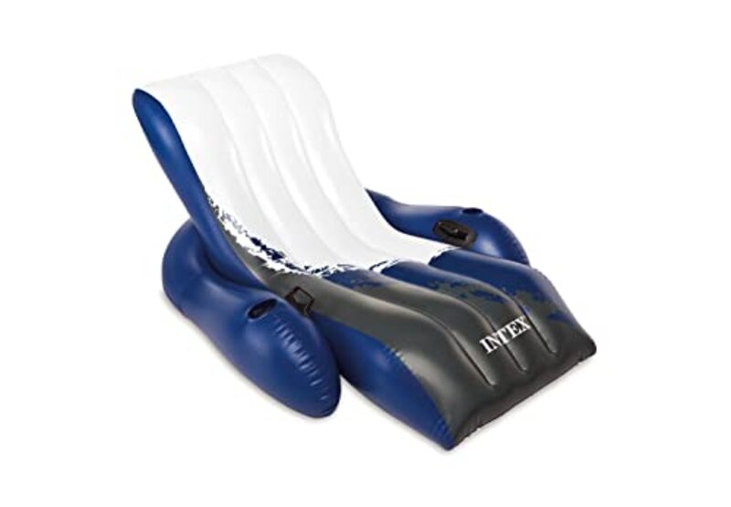 

Intex Floating Recliner Inflatable Lounge, 71 x 53 inch, Multicolour