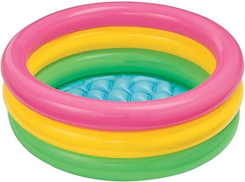 

Intex 3 Ring Swimming Pool, Large, 57422NP(26), Multicolour