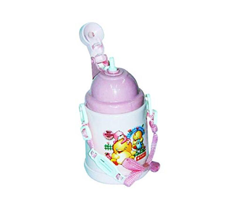 

Lion Star Water Bottle for School Kids, 400ml, Multicolour