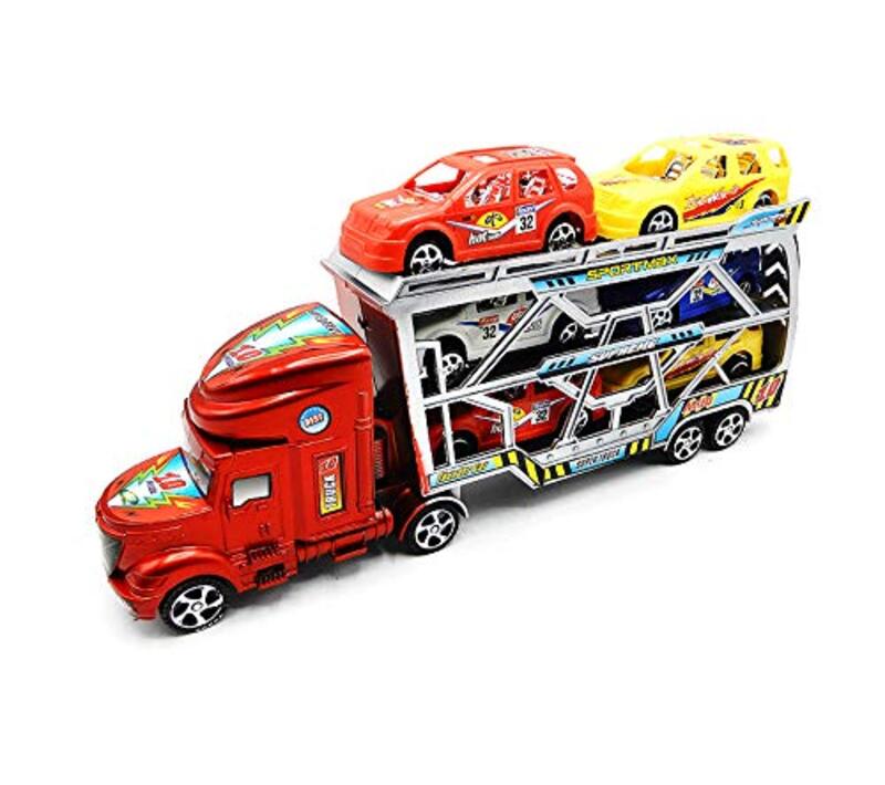 

7-in-1 Big Hauler Truck Carrier Plastic Toy, Ages 3+