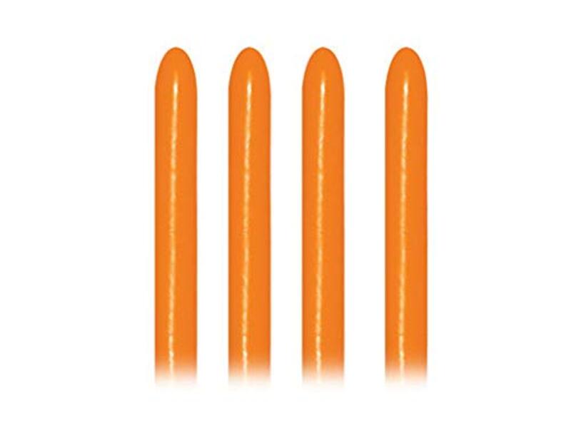 

Sempertex 260Q Long Fashion Solid Latex Balloons, 50-Piece, Orange