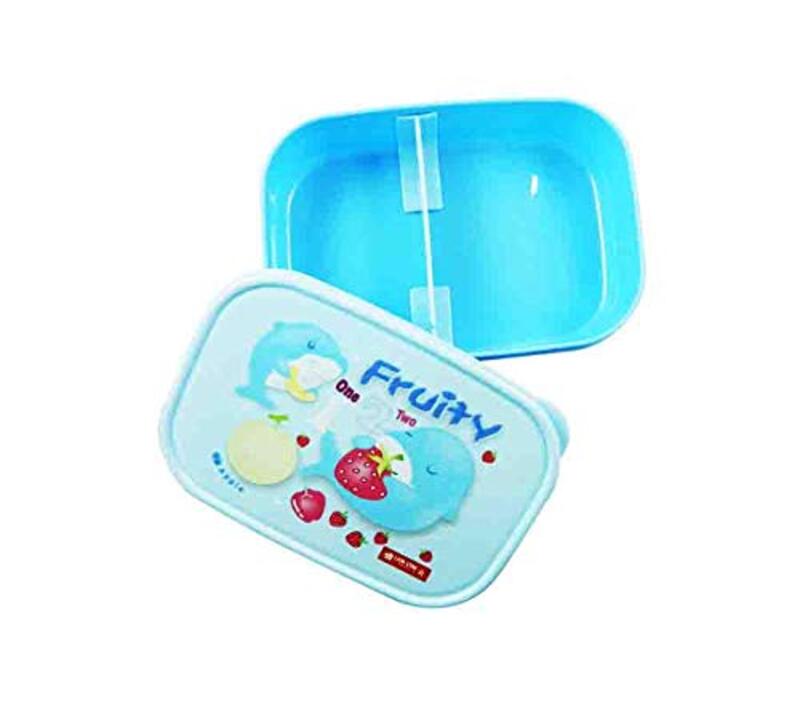 

Lion Star Printed Design Jessy Lunch Box for School Kids, Blue