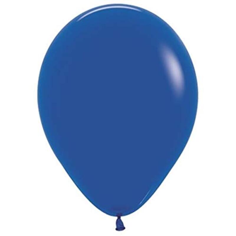 

Sempertex 5-Inch Round Latex Balloons, 50-Piece, Blue