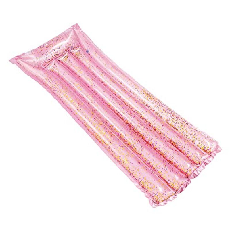 

Intex Glitter Inflatable Mattress, 170 x 53cm, Pink