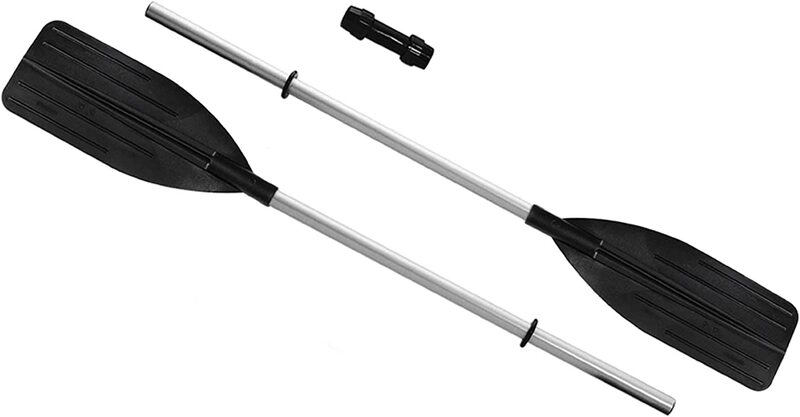 

Intex Kayak Boat Oars, 69627, 1 Pair, Black/Silver