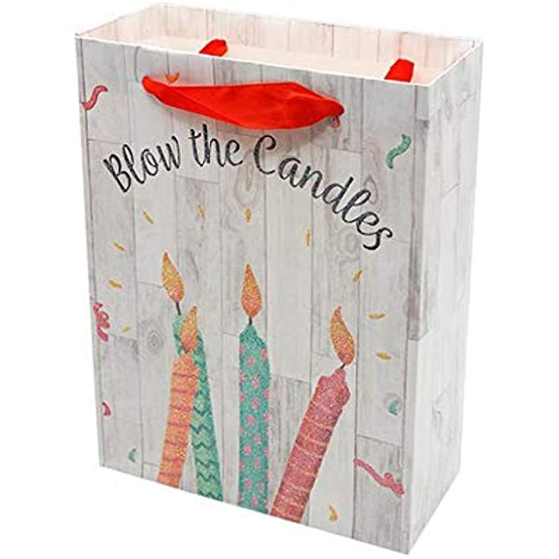 

Blow the Candles Present Bag, Multicolour