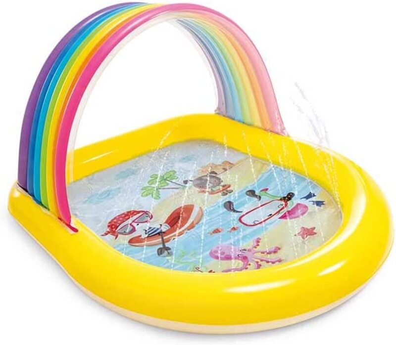 

Intex Rainbow Arch Spray Pool, Multicolour