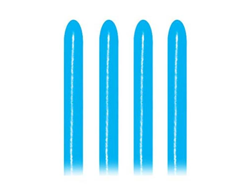 

Sempertex 260q Long Balloon Fashion Solid Latex Balloons Set, 50-Piece, Blue