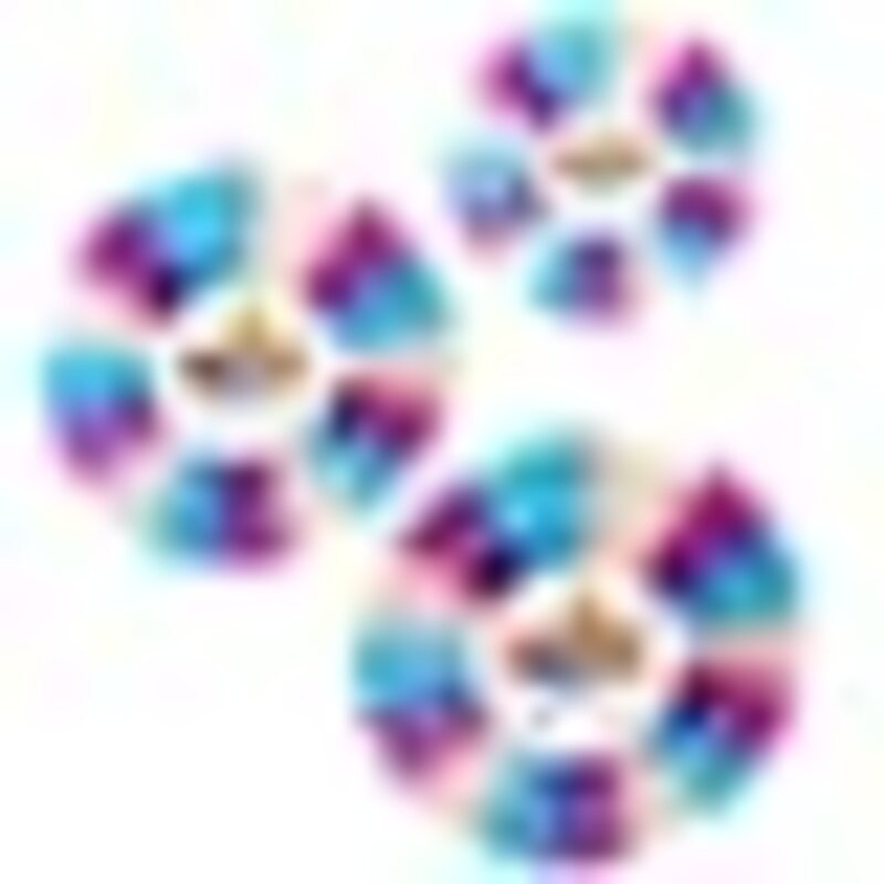 

Generic Party Fun Beautiful Paper Fan for Any Occasion, 3 Pieces, Multicolour