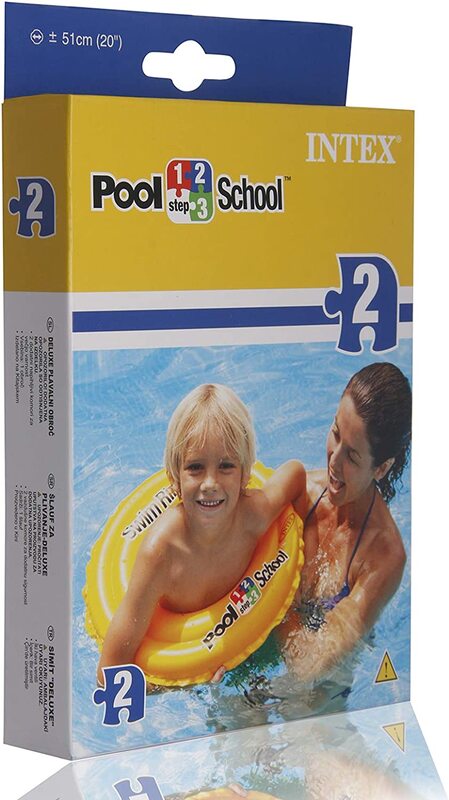 

Intex 58231 Deluxe Swim Ring Pool, Yellow