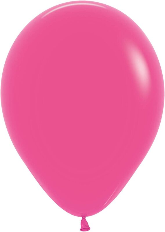 

Amscan Fuchsia Round Balloons, 50-Piece, Pink