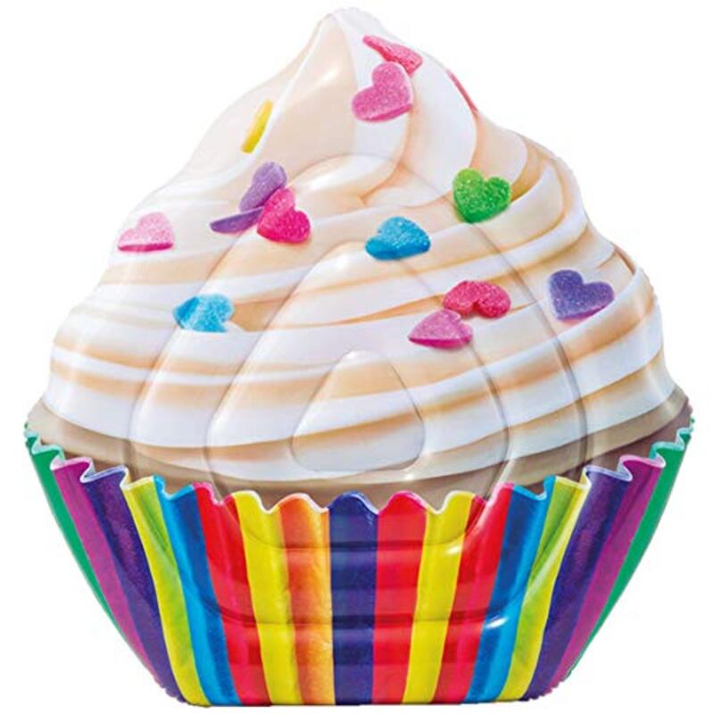 

Intex Floating Raft Cupcake Mat, 140 x 150cm, Multicolour