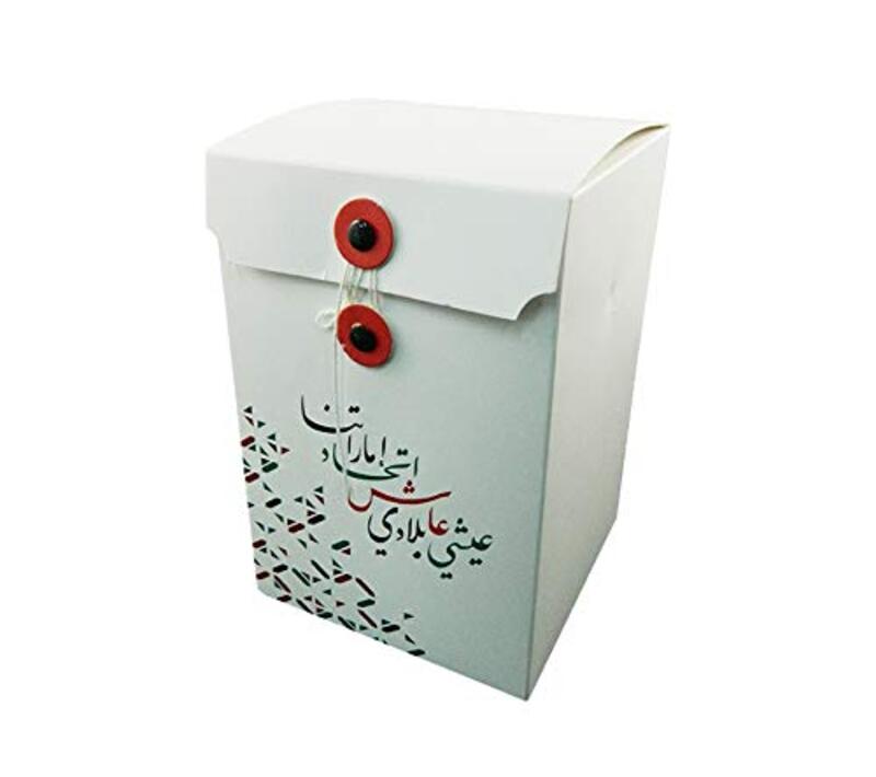 

Beautiful UAE Traditional Paper Gift Box, Red/White