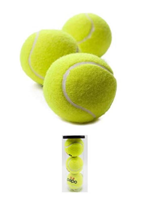 

Strong & Beautiful Multi-Purpose Cricket Tennis Ball, 3 Piece, Yellow