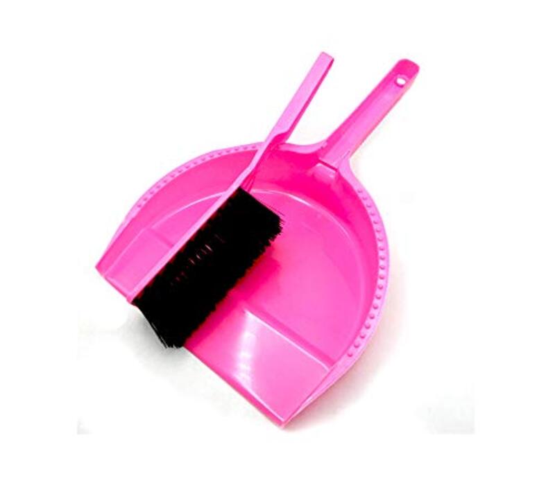 

Dust-Pan and Brush Set, Pink