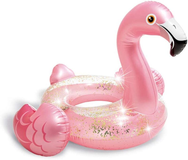 

Intex 56251EP Glitter Flamingo Swim Tube, Pink