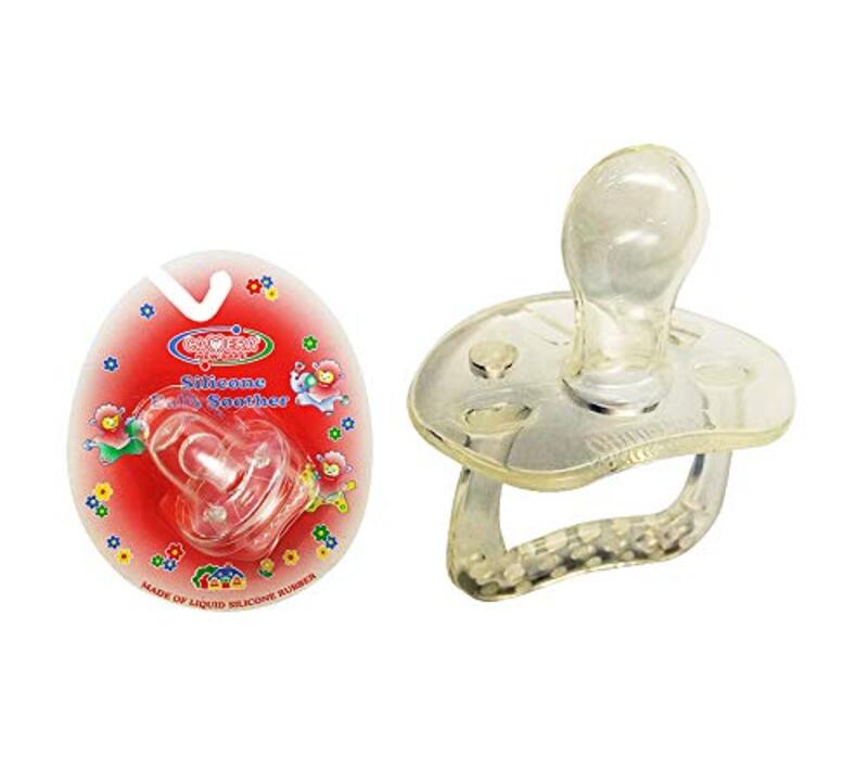 

Baby Feeding Silicone Rubber Nipple, Clear