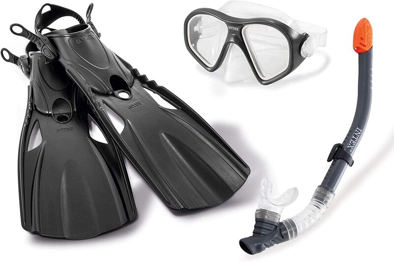 

Intex Reef Rider Sport Swim Pool Set, 4 Pieces, Black