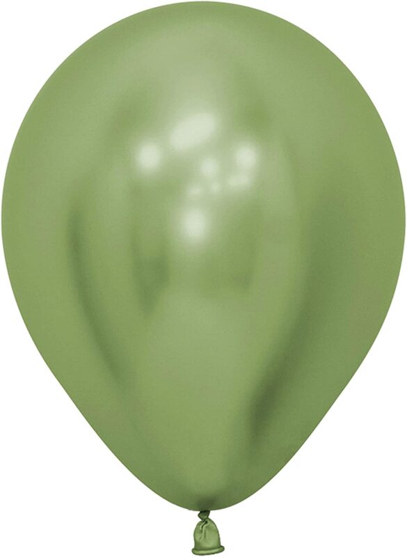 

Amscan Reflex Lime Green Round Balloons, Green