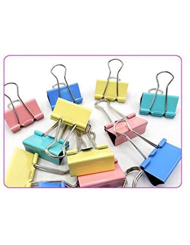 

Beautiful Binder Clips, 32mm, 24 Pieces, Multicolour