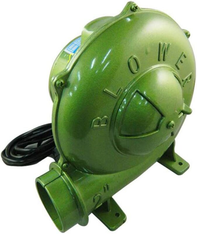 

Coal Lighter BBQ Fan Electric Forge Blower with 3-PIN and 5 Meter, Green