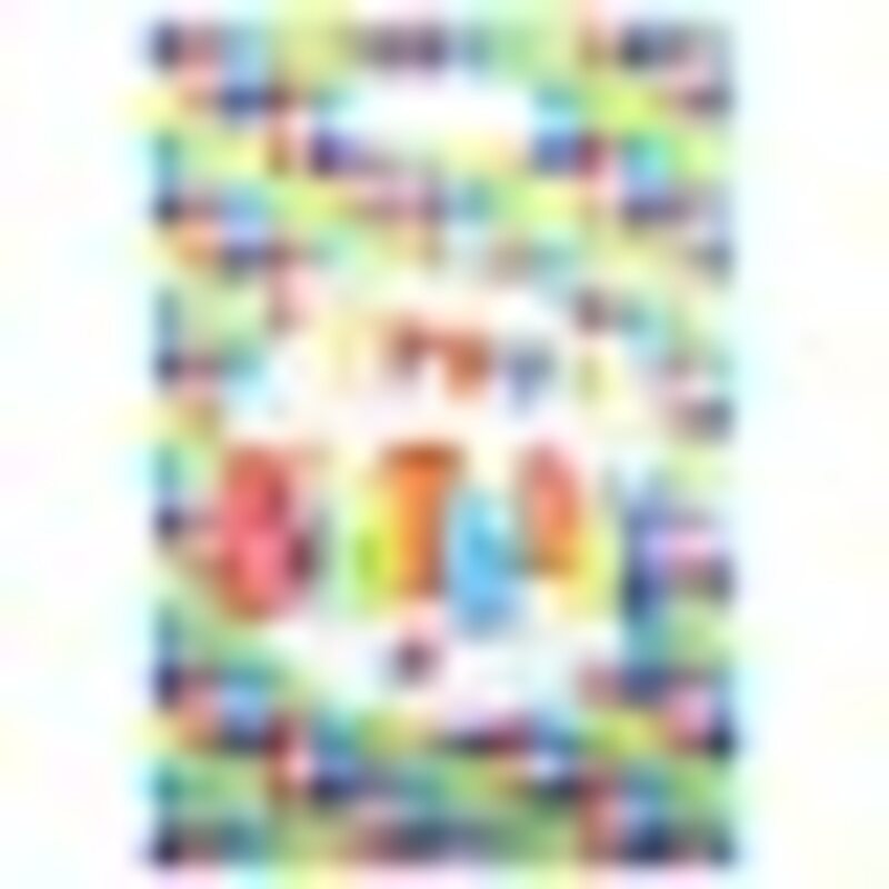 

Generic Party Fun Happy Birthday PE Loot Bags, 8 x 12, 10 Pieces, Multicolour