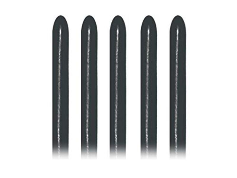 

Sempertex 160q Long Balloon Fashion Latex Balloons Set, 50-Piece, Black