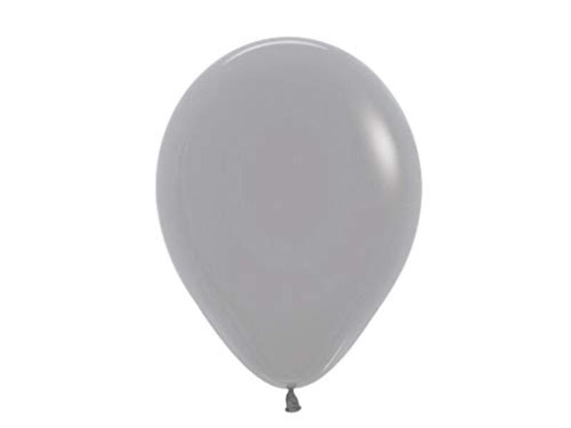 

Amscan Latex Balloons, 50-Piece, 20000782, Grey