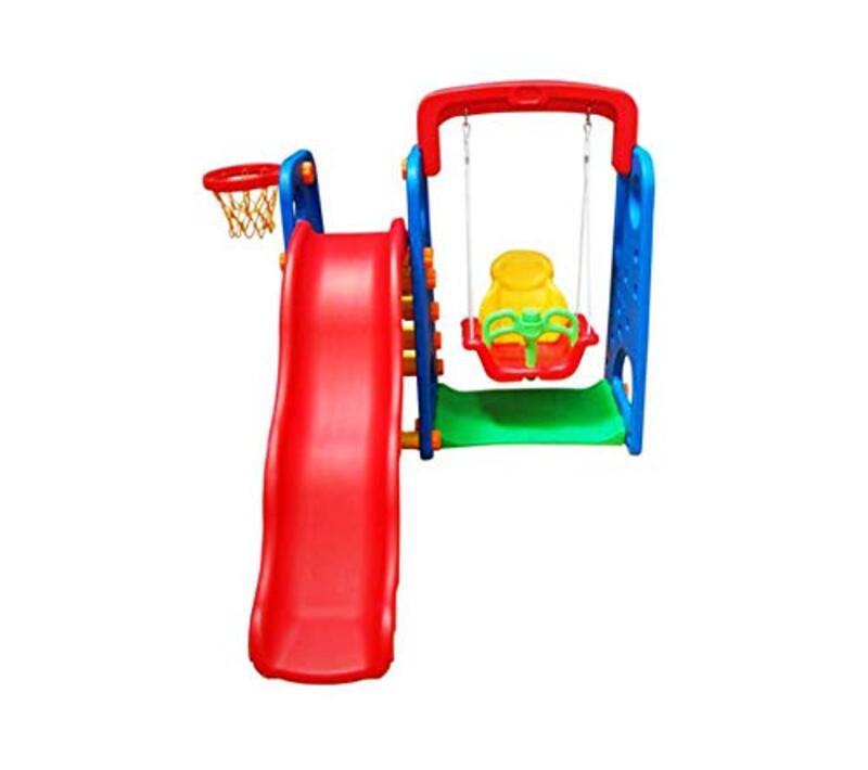 

Beautiful Swing for Baby with a Sliding Carriage Attached, Ages 3+