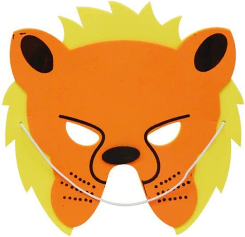 

Beautiful Parties Foam Mask, Ages 3+, Multicolour