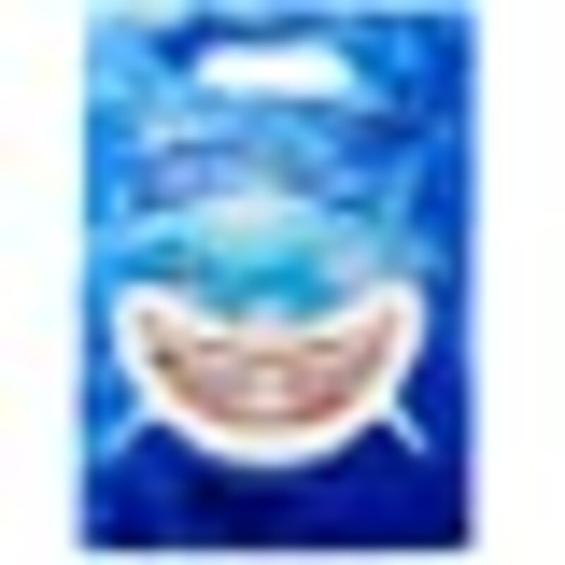 

Generic Party Fun Shark Design PE Loot Bags, 10 Pieces, Blue