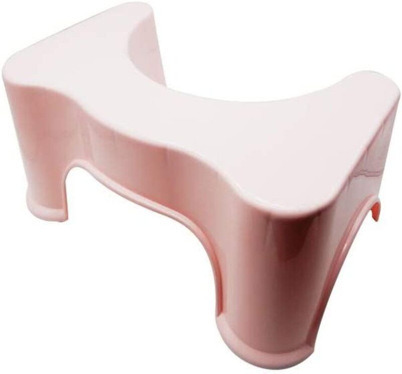 

Multi-Purpose Stool for Toilet, Cherry Pink