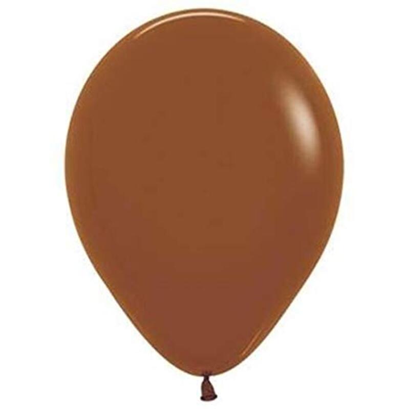 

Sempertex 5-Inch Round Fashion Caramel Latex Balloons, 50-Piece, All Ages