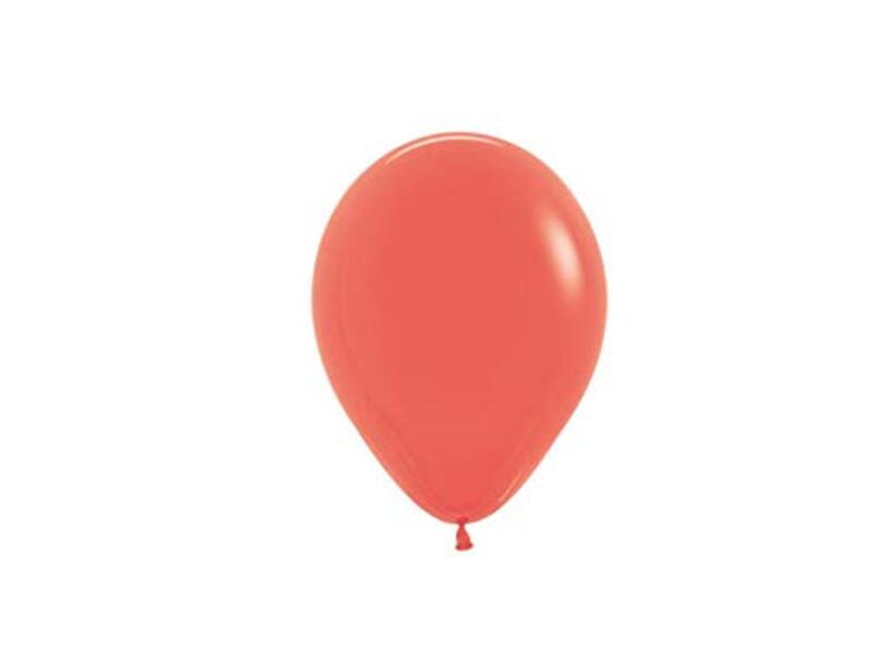 

Sempertex 12-Inch Round Fashion Solid Coral Latex Balloons, 50-Piece, All Ages