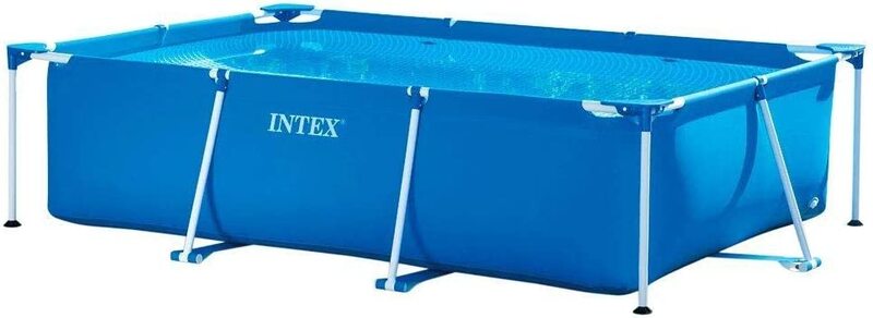 

Intex Rectangular Frame Baby Splash Pool, 86-Inch, 28270, Blue