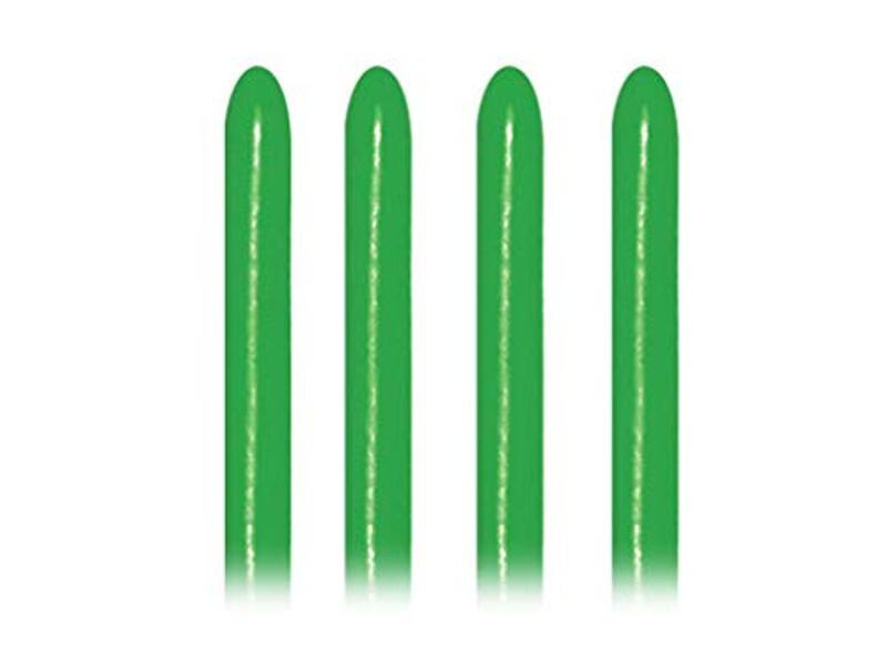 

Sempertex 260Q Long Crystal Latex Balloons, 50-Piece, Green