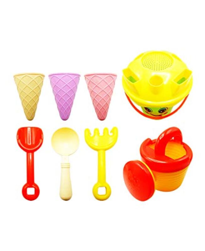 

Outdoor Bucket Beach Toys, 8-Piece, Ages 2+